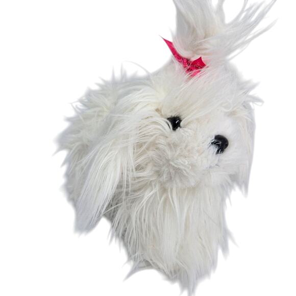 Battat Yorkie Yorkshire Terrier Puppy Dog White Stuffed Animal Plush Toy 9" - Picture 6 of 8